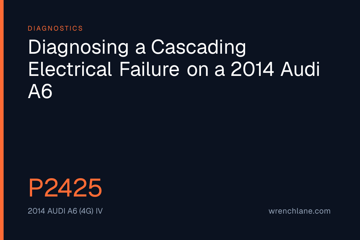 Diagnosing a Cascading Electrical Failure on a 2014 Audi A6