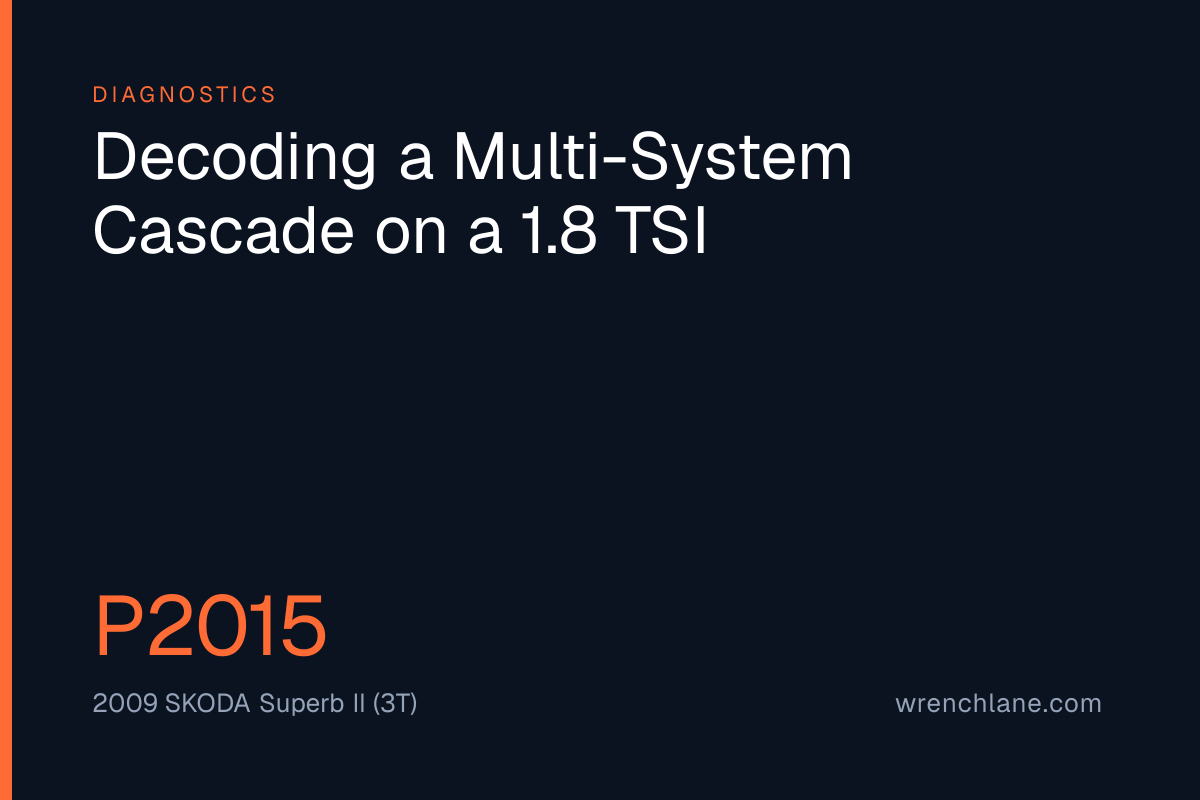 Decoding a Multi-System Cascade on a 1.8 TSI