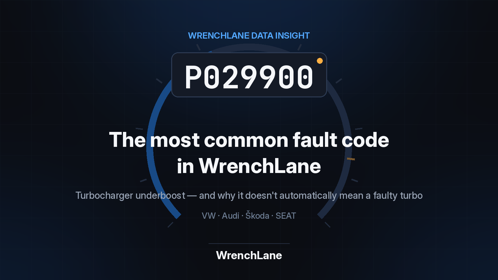 P029900 Is the Most Common Fault Code in WrenchLane – Why Are Turbo-Related Problems So Common in Volkswagen Group Vehicles?