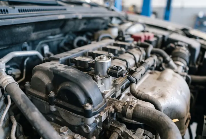 Diagnosing P0014 on the KIA Rio 1.2 CVVT