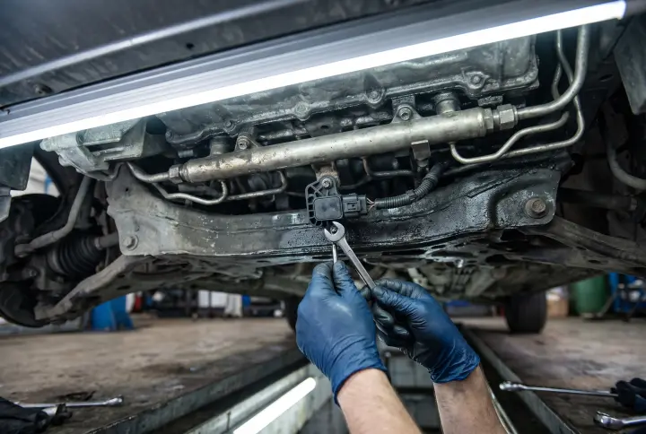Diagnosing P019000 and P151B68 on a Volvo S80
