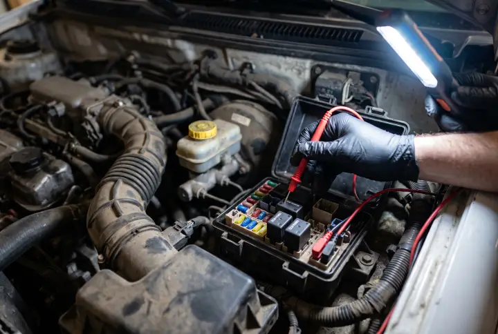 Diagnosing a sudden stall and P068A on a Transit Connect