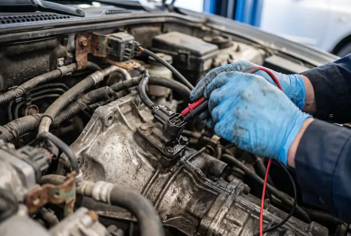 Diagnosing a P0720 Code on a 2003 Ford Focus Mk I