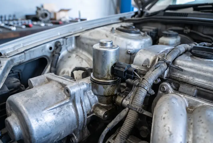 Diagnosing P164E and a Burnt Oil Smell on a 2018 Golf VII