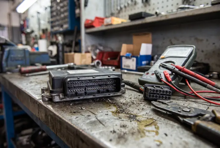 Diagnosing P1712 on a Peugeot 508