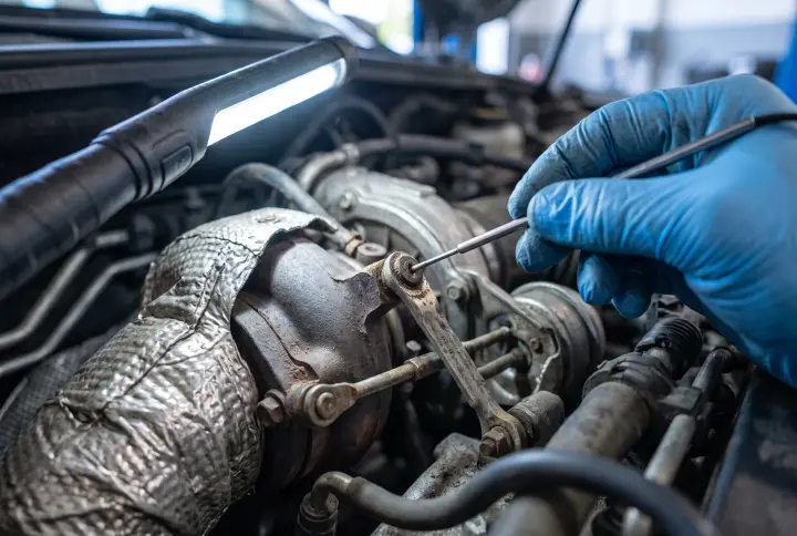 Diagnosing P00AF73 and P00AF72 on the Mercedes-Benz W222