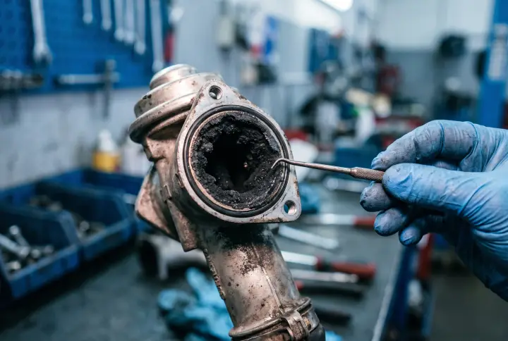 Diagnosing P049B on a 2009 Mercedes-Benz C-Class (W204)