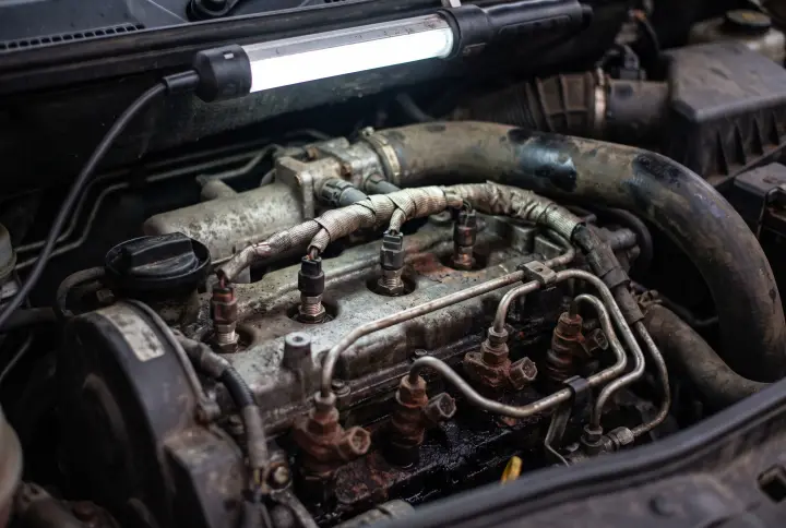 Diagnosing a rough start on a Renault Master III after a glow plug replacement