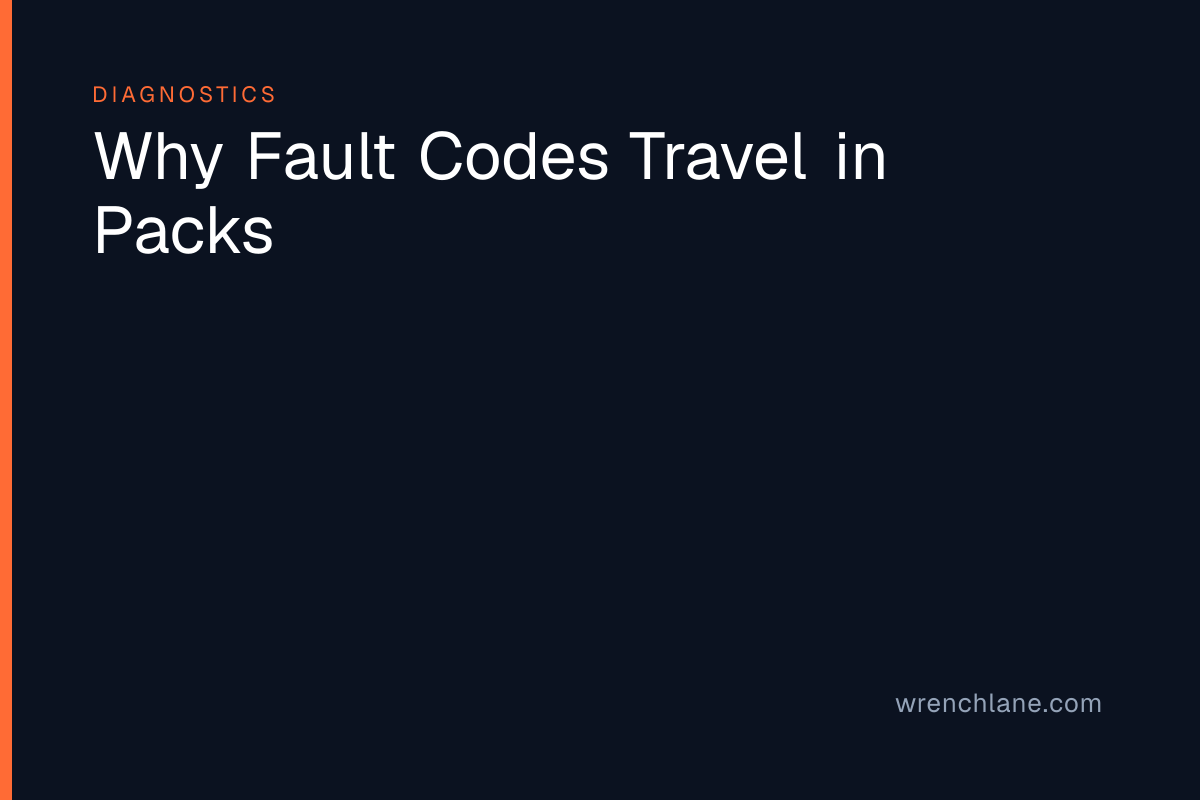 Why Fault Codes Travel in Packs
